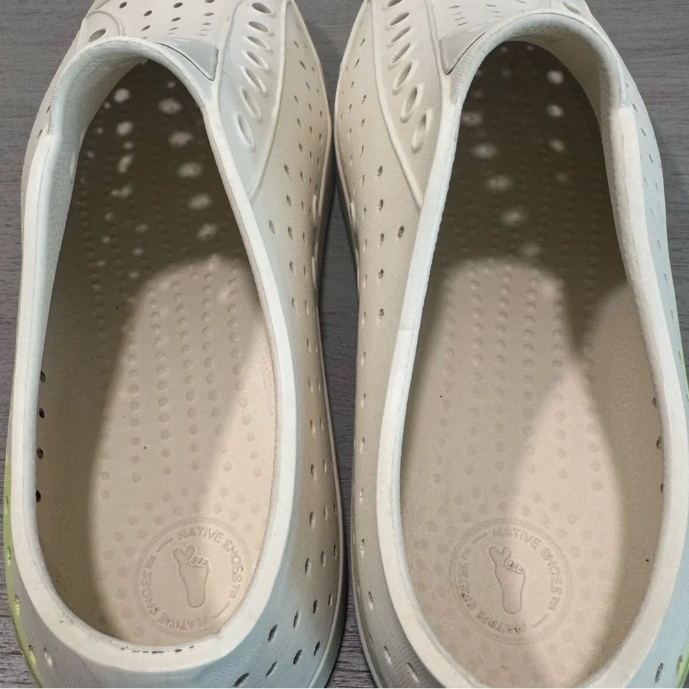 Native‎ x Star Wars Adult Shoes Baby Yoda Grogu Slip On Rubber Slides M9 / W11